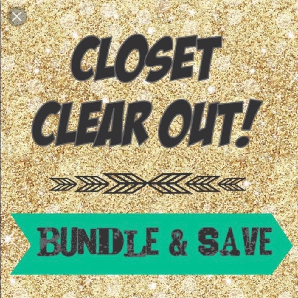 Closet clean out.